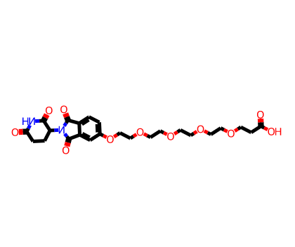 Thalidomide-PEG5-COOH 