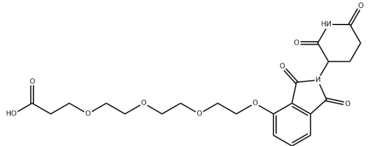 Thalidomide-O-PEG3-COOH 