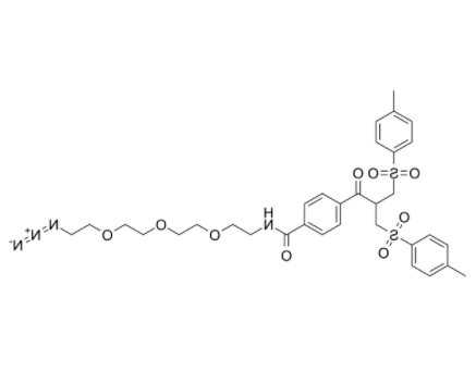 Bis-sulfone-PEG3-Azide 