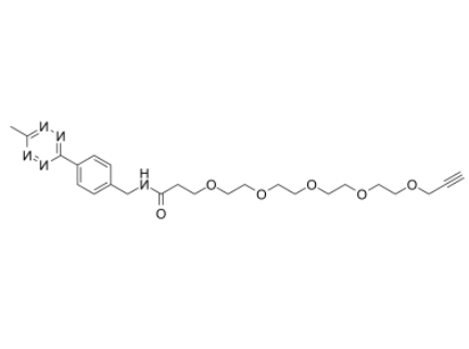 	Methyltetrazine-amido-PEG5-alkyne	