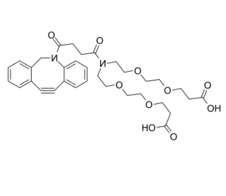 	N-DBCO-N-bis(PEG2-C2-acid)  