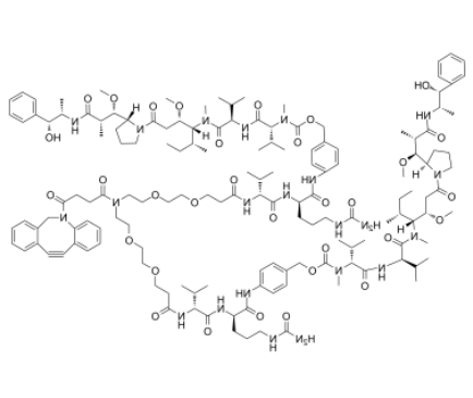 DBCO-(PEG2-VC-PAB-MMAE)2 DBCO-(PEG2-VC-PAB-MMAE)2