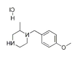 1-(4-甲氧基苄基)-2-甲基哌嗪盐酸盐