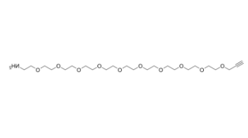 Propargyl-PEG10-amine 