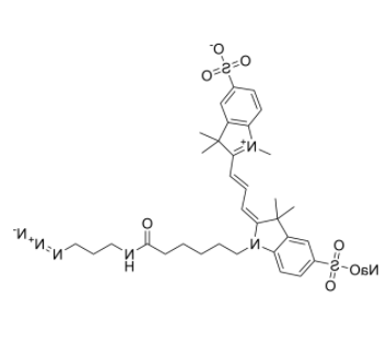 Sulfo-cyanine3 azide sodium 