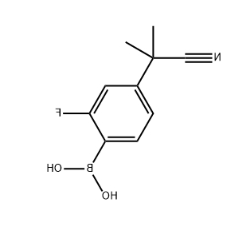 4-(1-氰基-1-甲基乙基)-2-氟苯基硼酸