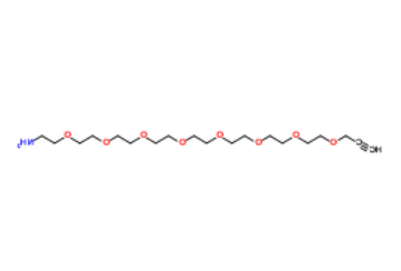 Propargyl-PEG8-NH2 