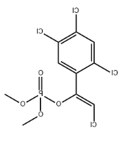 (Z)-2-氯-1-(2,4,5-三氯苯基)乙烯基二甲基磷酸酯