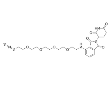 Pomalidomide-PEG4-azide 