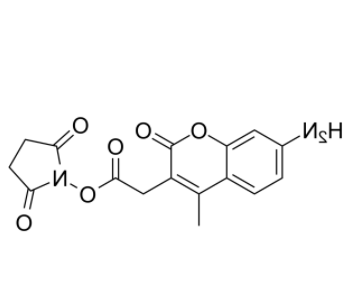 7-氨基-4-甲基香豆素-3-乙酸 N-琥珀酰亚胺酯 