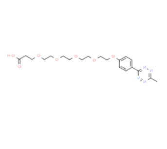 Methyltetrazine-PEG4-acid	 