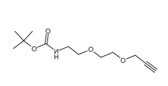 Propargyl-PEG2-NHBoc Propargyl-PEG2-NHBoc