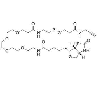 Biotin-PEG(4)-SS-Alkyne 