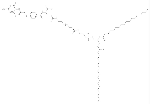DSPE-PEG-FA，二硬脂酰基磷脂酰乙醇胺-聚乙二醇，CAS号1236288-25-7