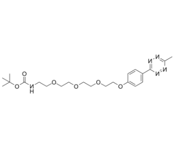 	Methyltetrazine-PEG4-NH-Boc	 