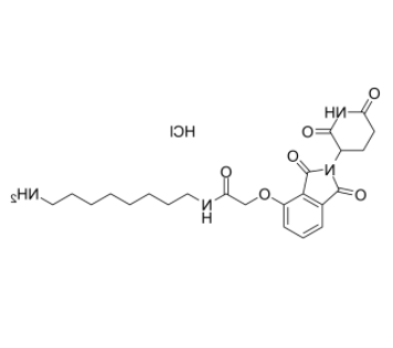 Thalidomide-O-amido-C8-NH2 hydrochloride 