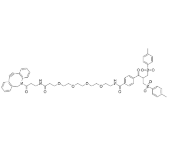 Bis-sulfone-PEG4-DBCO  