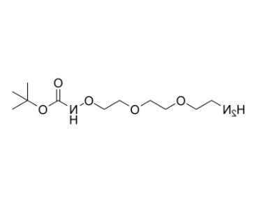 t-Boc-Aminooxy-PEG2-amine 