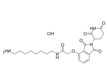 Thalidomide-O-amido-C8-NH2 hydrochloride 