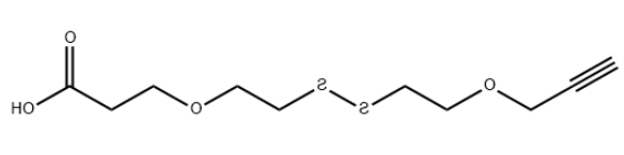 Propargyl-PEG1-SS-PEG1-acid
