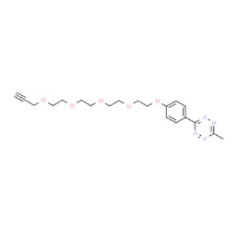 Methyltetrazine-PEG5-alkyne    
