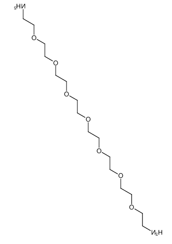 H₂N–PEG₇–CH₂CH₂NH₂ H₂N–PEG₇–CH₂CH₂NH₂
