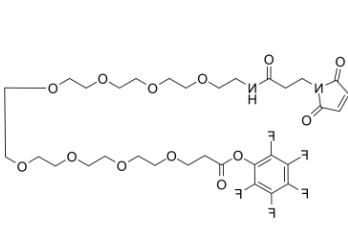 Maleimide-NH-PEG8-CH2CH2COOPFP Ester