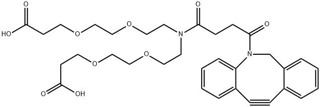 N-DBCO-N-bis(PEG2-acid) N-DBCO-N-bis(PEG2-acid)