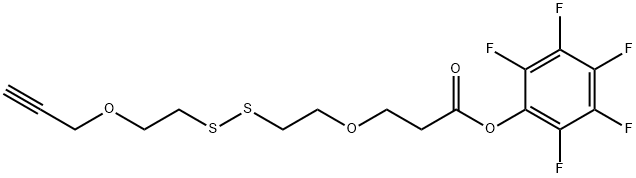 Propargyl-PEG1-SS-PEG1-PFP ester Propargyl-PEG1-SS-PEG1-PFP ester