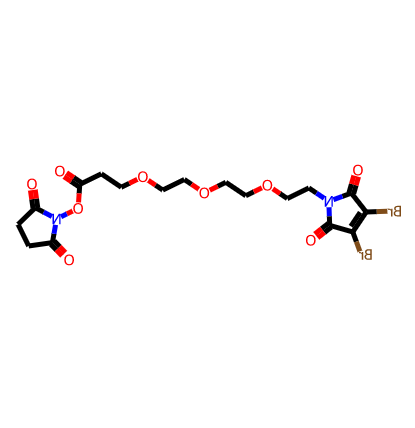 3,4-Dibromo-Mal-PEG3-NHS ester 