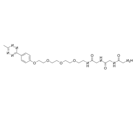 Gly-Gly-Gly-PEG4-methyltetrazine 
