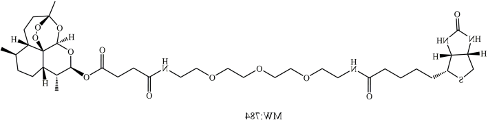 Biotin-PEG3-Artesunate，Biotin-PEG3-青蒿琥酯