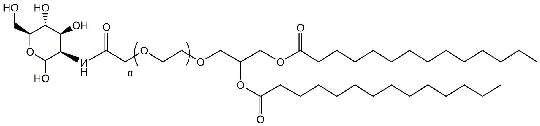 12-二肉豆蔻酰-sn-甘油-聚乙二醇-甘露糖
