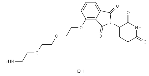 Thalidomide-PEG3-NH2 hydrochloride 