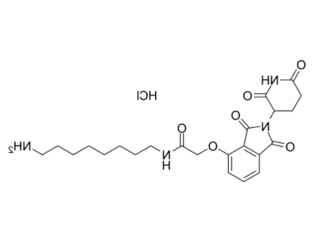 Thalidomide-O-amido-C8-NH2 hydrochloride 
