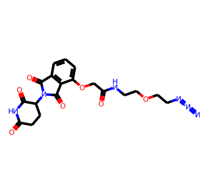 Thalidomide-O-acetamido-PEG1-C2-azide 
