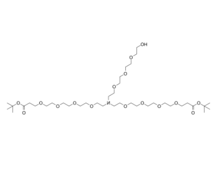 N-(Hydroxy-PEG3)-N-bis(PEG4-t-butyl ester) 