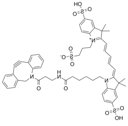 Sulfo Cy5 DBCO 