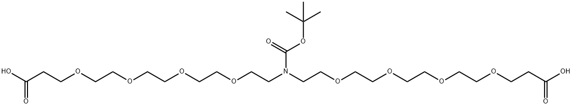 N-Boc-N-bis(PEG4-acid) N-Boc-N-bis(PEG4-acid)