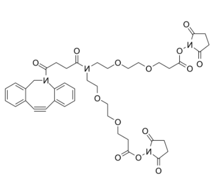 N-Dbco-N-bis(peg2-nhs ester)  