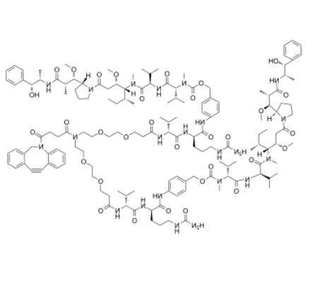 DBCO-(PEG2-VC-PAB-MMAE)2  