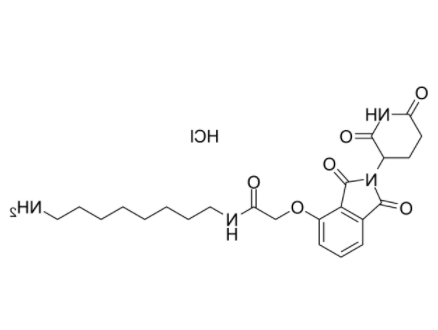 Thalidomide-O-amido-C8-NH2 hydrochloride Thalidomide-O-amido-C8-NH2 hydrochloride
