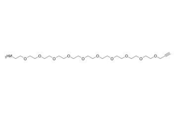 Propargyl-PEG10-amine 