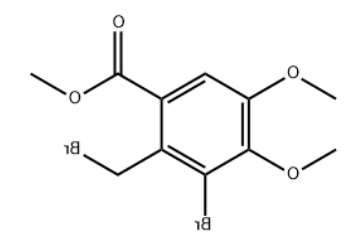 3-溴-2-(溴甲基)-4,5-二甲氧基苯甲酸甲酯