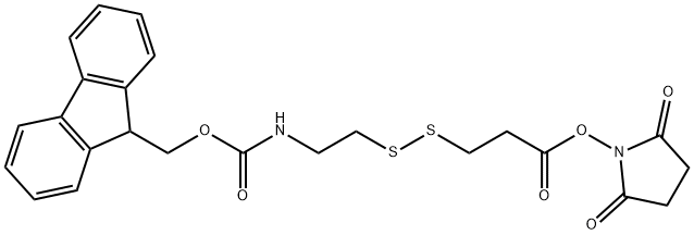 Fmoc-NH-ethyl-SS-propionic NHS ester Fmoc-NH-ethyl-SS-propionic NHS ester