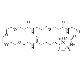 Biotin-PEG(4)-SS-Alkyne 