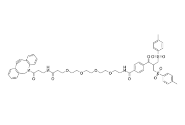 Bis-sulfone-PEG4-DBCO   