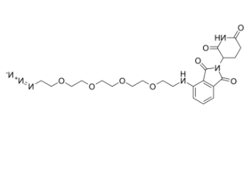 Pomalidomide-PEG4-azide 