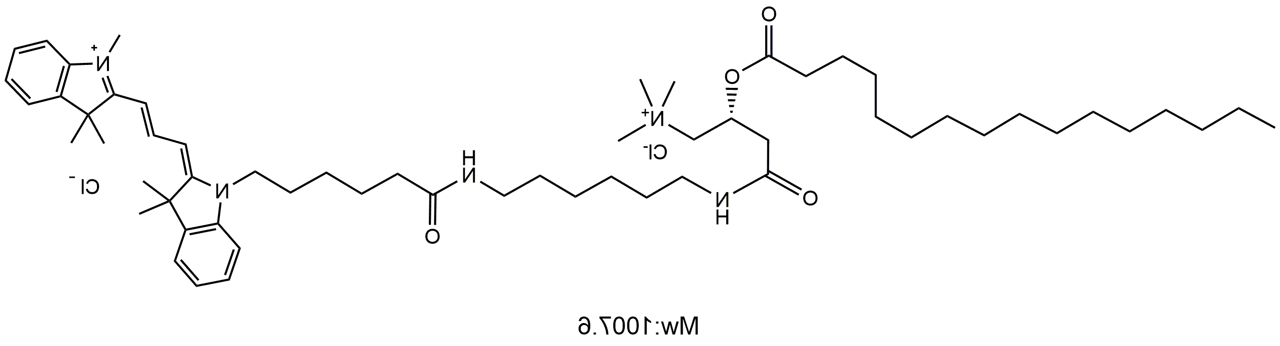 Cy3-棕榈酰肉碱，荧光标记棕榈酰肉碱