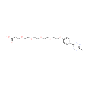 	Methyltetrazine-PEG4-acid	 
